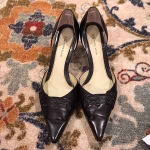 Anne Klein low heels.